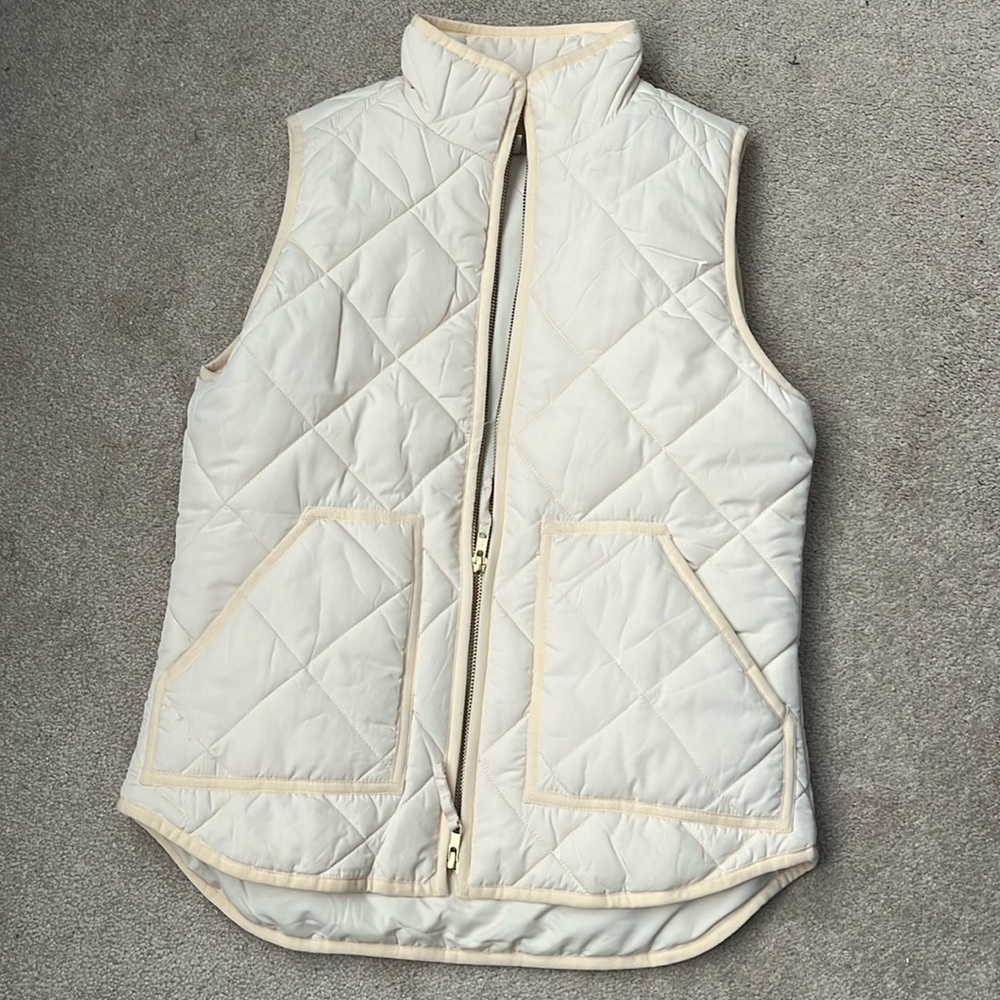 J Crew puffer vest